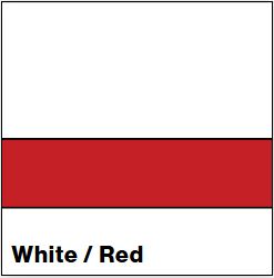 White/Red MATTE 1/16IN - Rowmark Mattes